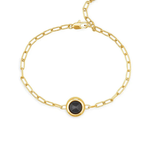 Εξατομικευμένο βραχιόλι αλυσίδα τύπου συνδετήρα με φωτογραφία