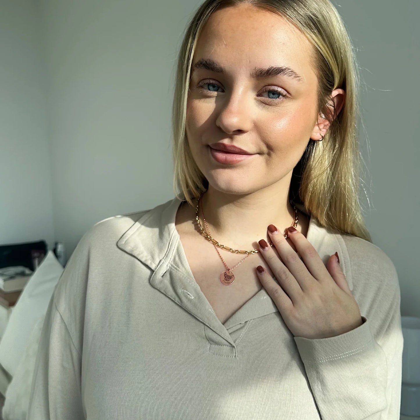 Εξατομικευμένο κολιέ με πρόσωπο κατοικίδιου