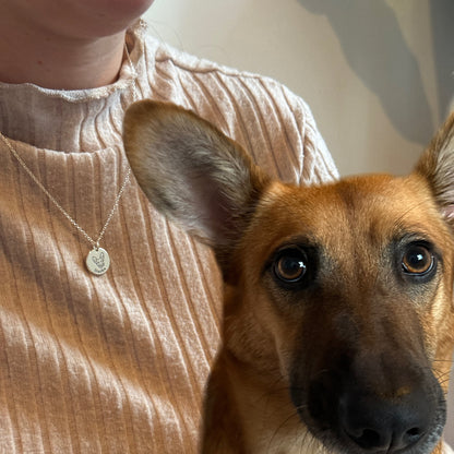 Εξατομικευμένο κολιέ με πρόσωπο κατοικίδιου