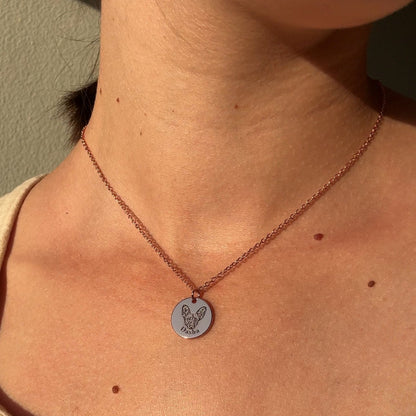 Εξατομικευμένο κολιέ με πρόσωπο κατοικίδιου